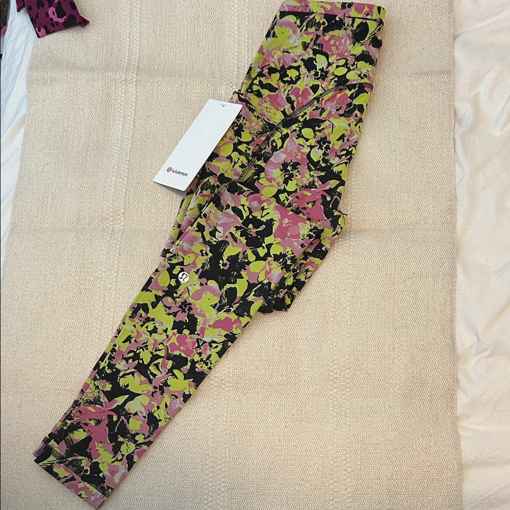 lululemon athletica Multicolor Patterned Leggings